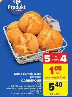 Carrefour Bułka ziemniaczana pszenna CARREFOUR oferta