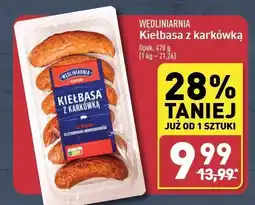 ALDI Kiełbasa z karkówką Wędliniarnia oferta