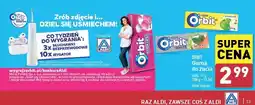 ALDI Guma do żucia melon mint Orbit white oferta