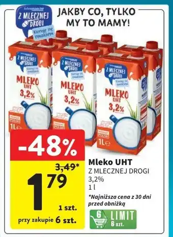 Intermarche Mleko 3.2% Z mlecznej drogi oferta