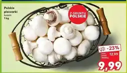 Kaufland Pieczarki oferta