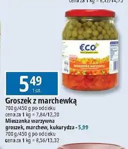 E.Leclerc Groszek z marchewką Eco+ oferta