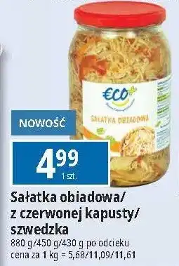 E.Leclerc Sałatka obiadowa Eco+ oferta