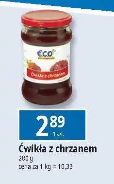 E.Leclerc Ćwikła z chrzanem Eco+ oferta