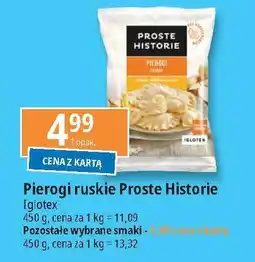 E.Leclerc Pierogi z mięsem Iglotex proste historie oferta