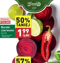 ALDI Buraki czerwone oferta
