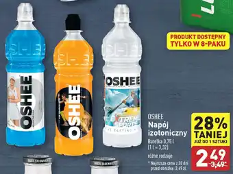 ALDI OSHEE Napój izotoniczny oferta