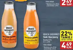 ALDI BRACIA SADOWNICY Sok tłoczony oferta