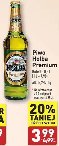 ALDI Piwo Holba Premium oferta