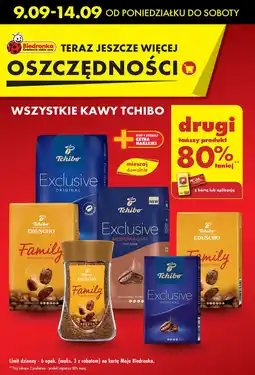 Biedronka Kawy Tchibo oferta
