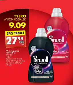 Biedronka Płyn do prania Perwoll oferta