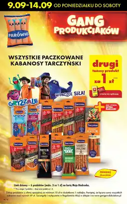 Biedronka Kabanosy drobiowe Tarczyński Kabanos Exclusive oferta