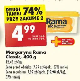 Biedronka Margaryna Rama Classic oferta