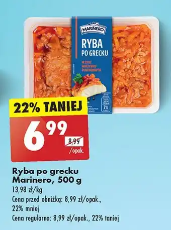 Biedronka Ryba po grecku Marinero oferta