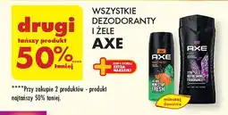 Biedronka Żel pod prysznic Axe Excite oferta