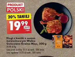 Nogi z kaczki sosem żurawinowym Kraina Mięs