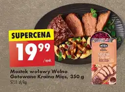 Biedronka Mostek wołowy wolno gotowany Kraina Mięs oferta