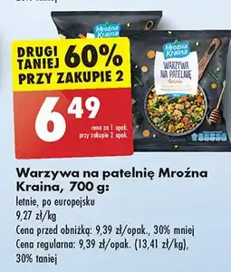 Biedronka Warzywa na patelnię po europejsku Mroźna Kraina oferta