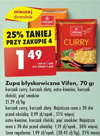 Biedronka Pięć smaków Vifon oferta