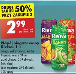 Biedronka Napój kaktus Riviva oferta