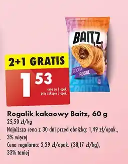 Biedronka Rogalik kakaowy Baitz oferta