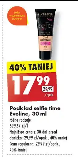 Biedronka Podkład i korektor 2w1 01 Eveline Selfie Time oferta