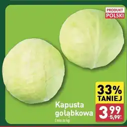 ALDI Kapusta gołąbkowa oferta