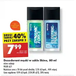 Biedronka Dezodorant electric plus Skino oferta