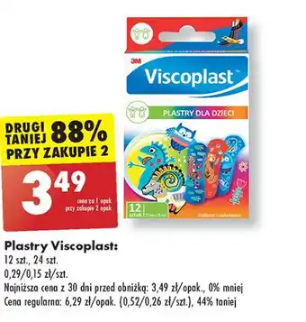 Biedronka Plastry opatrunkowe Viscoplast oferta