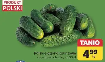 Carrefour Ogórek gruntowy polska oferta