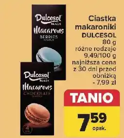 Carrefour Macaroons jagodowe Dulcesol oferta