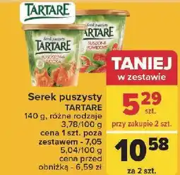 Carrefour Serek łososiowa zatoka Tartare oferta