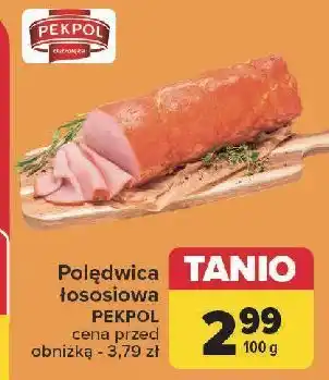 Carrefour Polędwica łososiowa Pekpol oferta