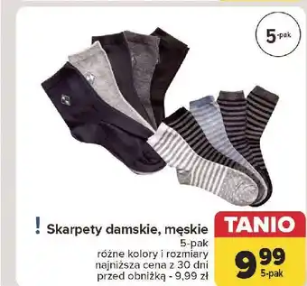 Carrefour Skarpetki męskie oferta