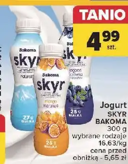 Carrefour Jogurt naturalny Bakoma Skyr oferta