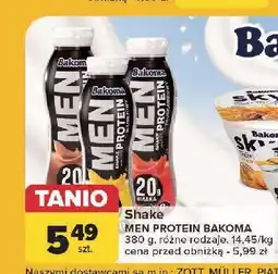Carrefour Shake czekoladowy Bakoma Men Protein oferta