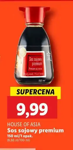 Lidl Sos sojowy premium House of asia oferta