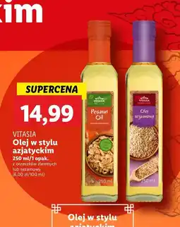 Lidl Olej sezamowy Vitasia oferta