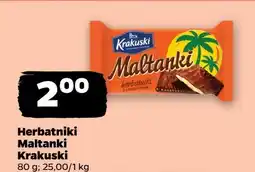 Netto Herbatniki Krakuski maltanki Krakuski bahlsen oferta