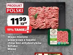 Netto Mięso mielone wieprzowe z łopatki SZTUKA MIĘSA NETTO oferta