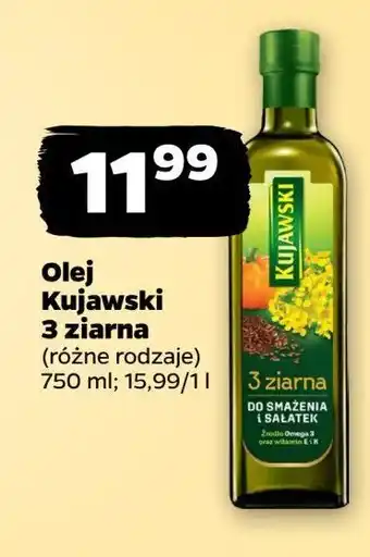 Netto Olej z lnem oraz pestakami dyni Kujawski 3 ziarna Kujawski kruszwica oferta