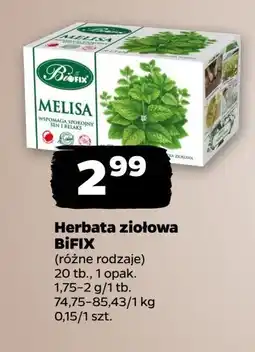 Netto Herbatka ziołowa melisa Bifix oferta