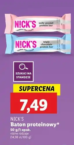Lidl Baton triple chocolate N!ck's oferta
