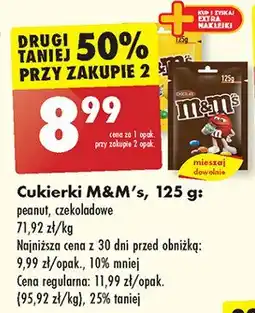 Biedronka Draże orzechowe M&m's oferta