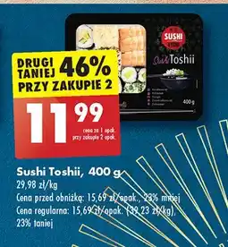Biedronka Sushi toshii Sushi 4you oferta