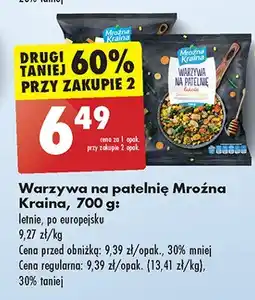 Biedronka Warzywa na patelnię po europejsku Mroźna kraina oferta