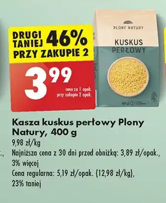 Biedronka Kuskus perłowy Plony natury oferta