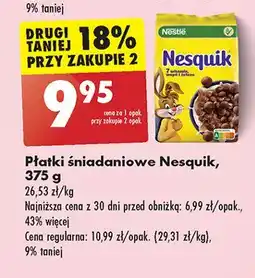 Biedronka Płatki śniadaniowe Nesquik oferta