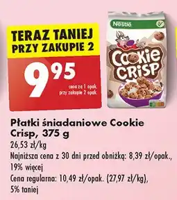 Biedronka Płatki śniadaniowe Cookie crisp oferta