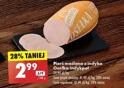 Biedronka Pierś maślana z indyka osełka Indykpol oferta